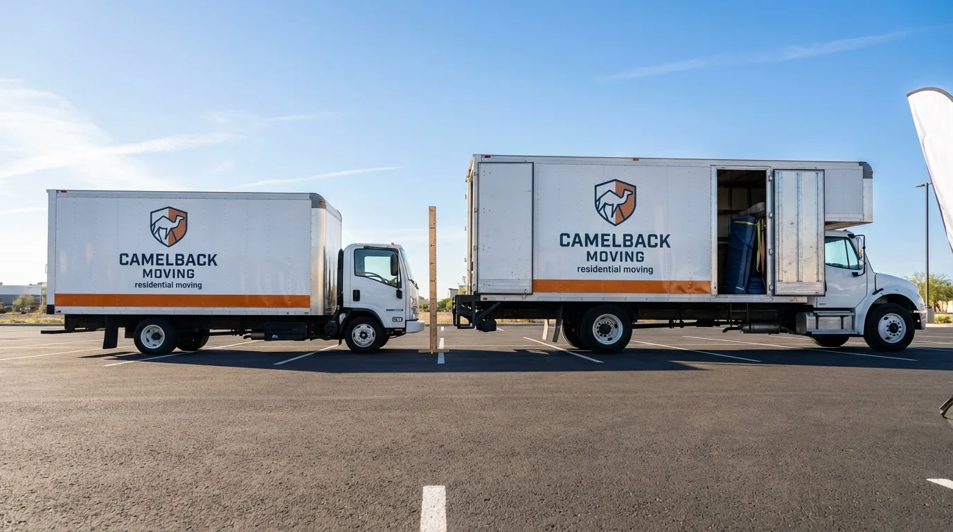 Moving truck size capacity guide in Waterford